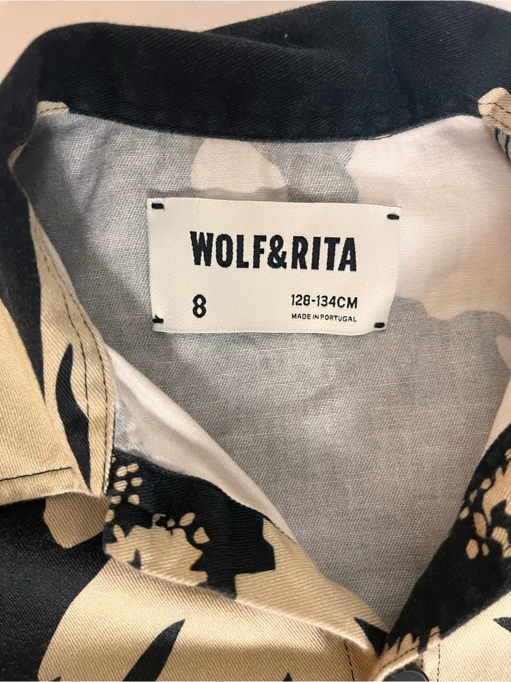 Wolf & Rita Kids Button Down Shacket - Picture 2 of 5